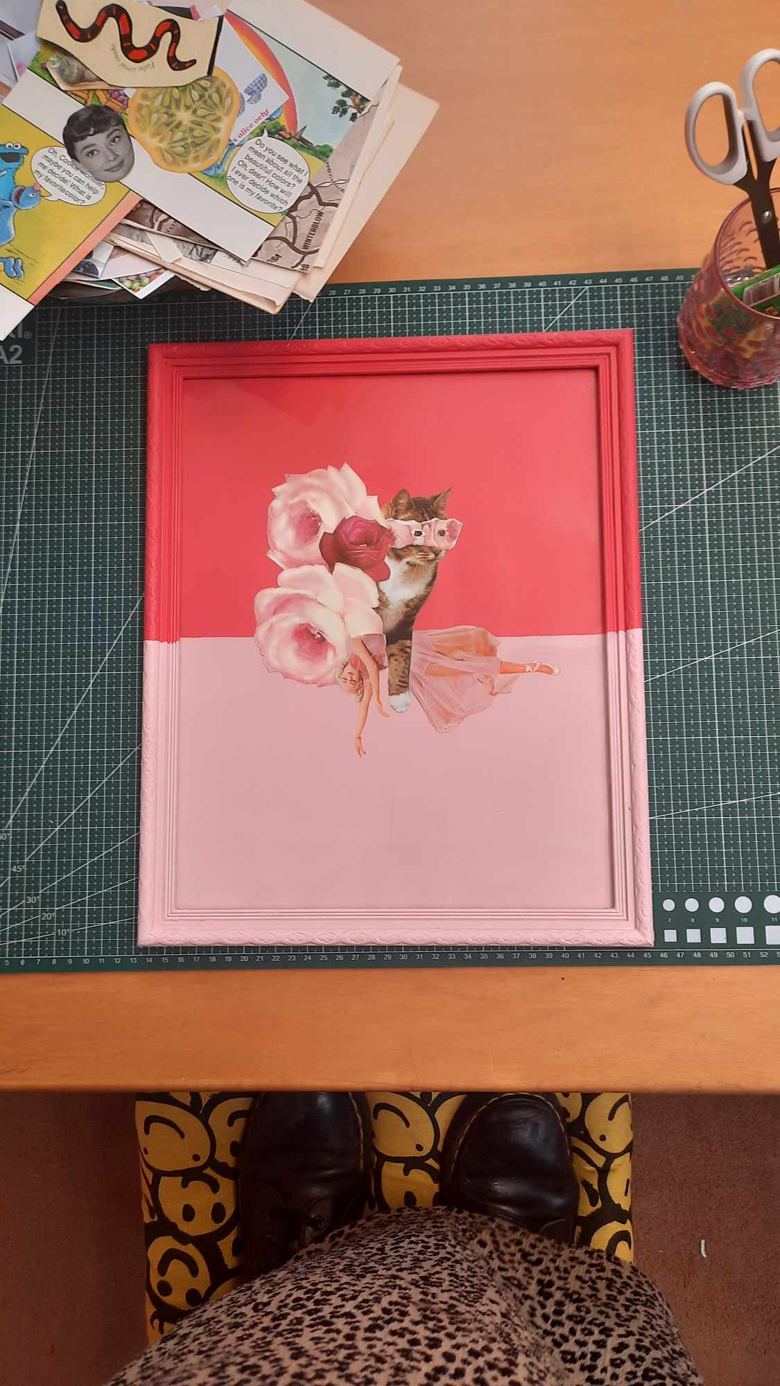 Paint it, Collage it, Frame it Workshop