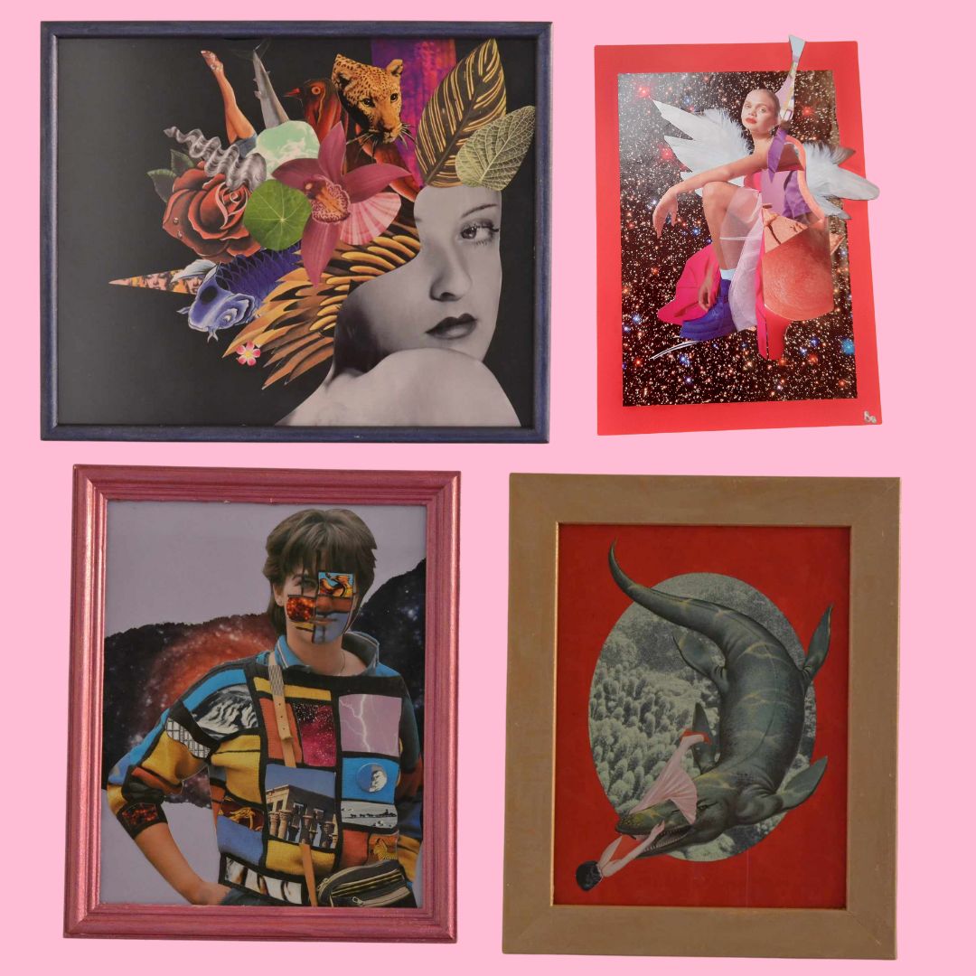 Paint it, Collage it, Frame it Workshop