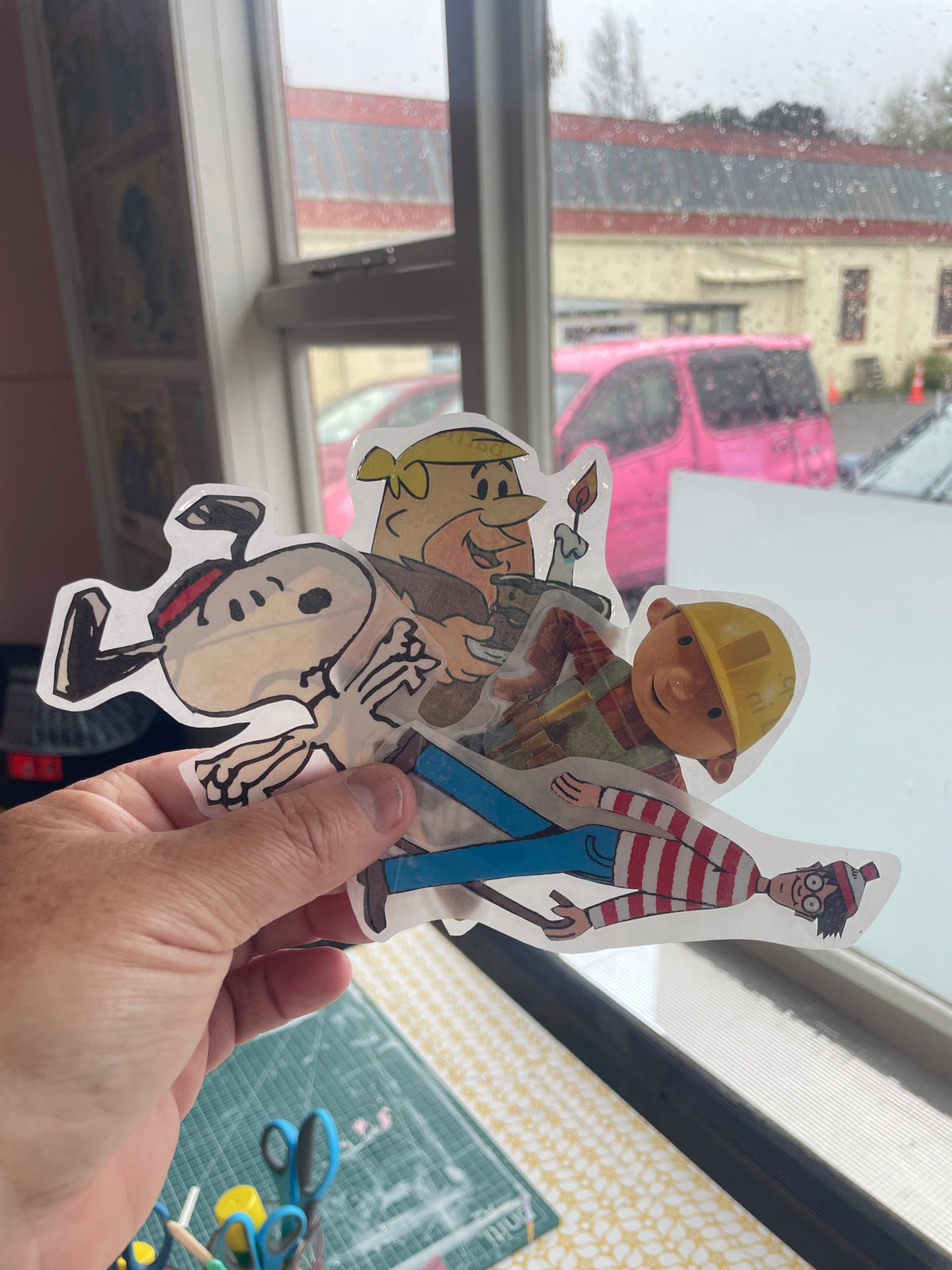Bring the Kiddos - Collage Sticker Making Workshop -Thursday 1st of October