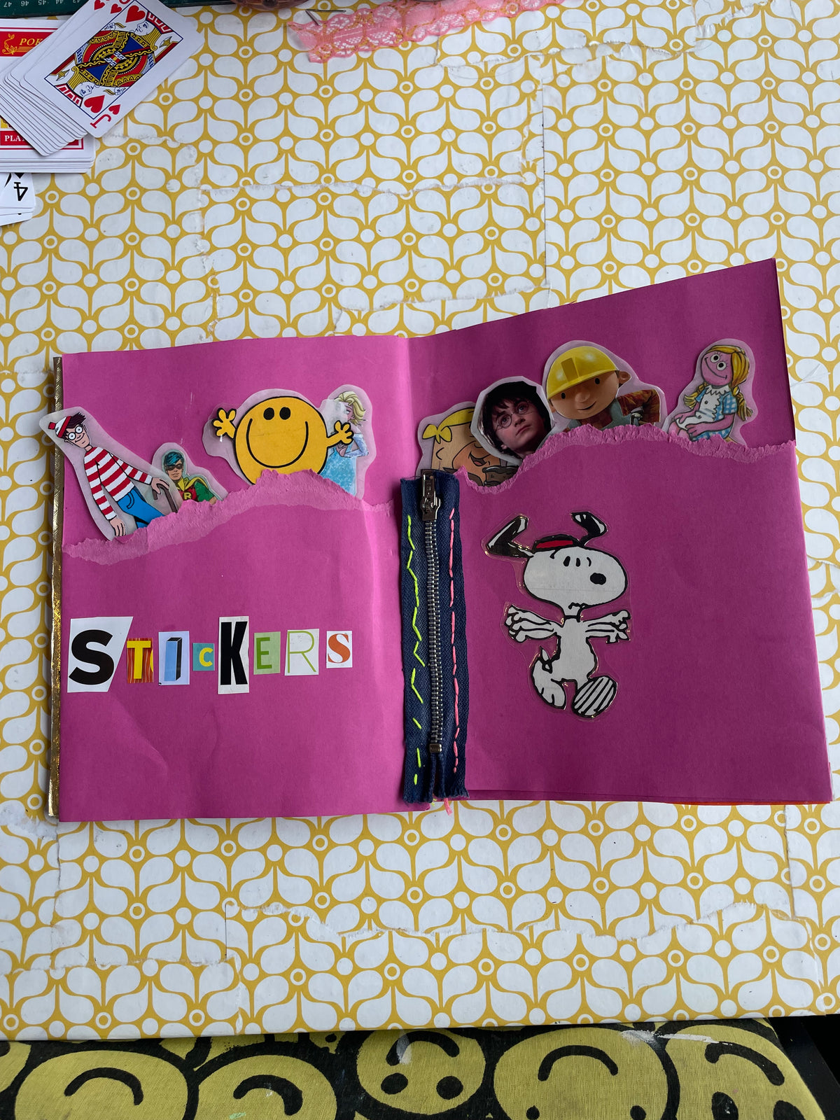 Bring the Kiddos - Collage Sticker Making Workshop -Thursday 1st of October