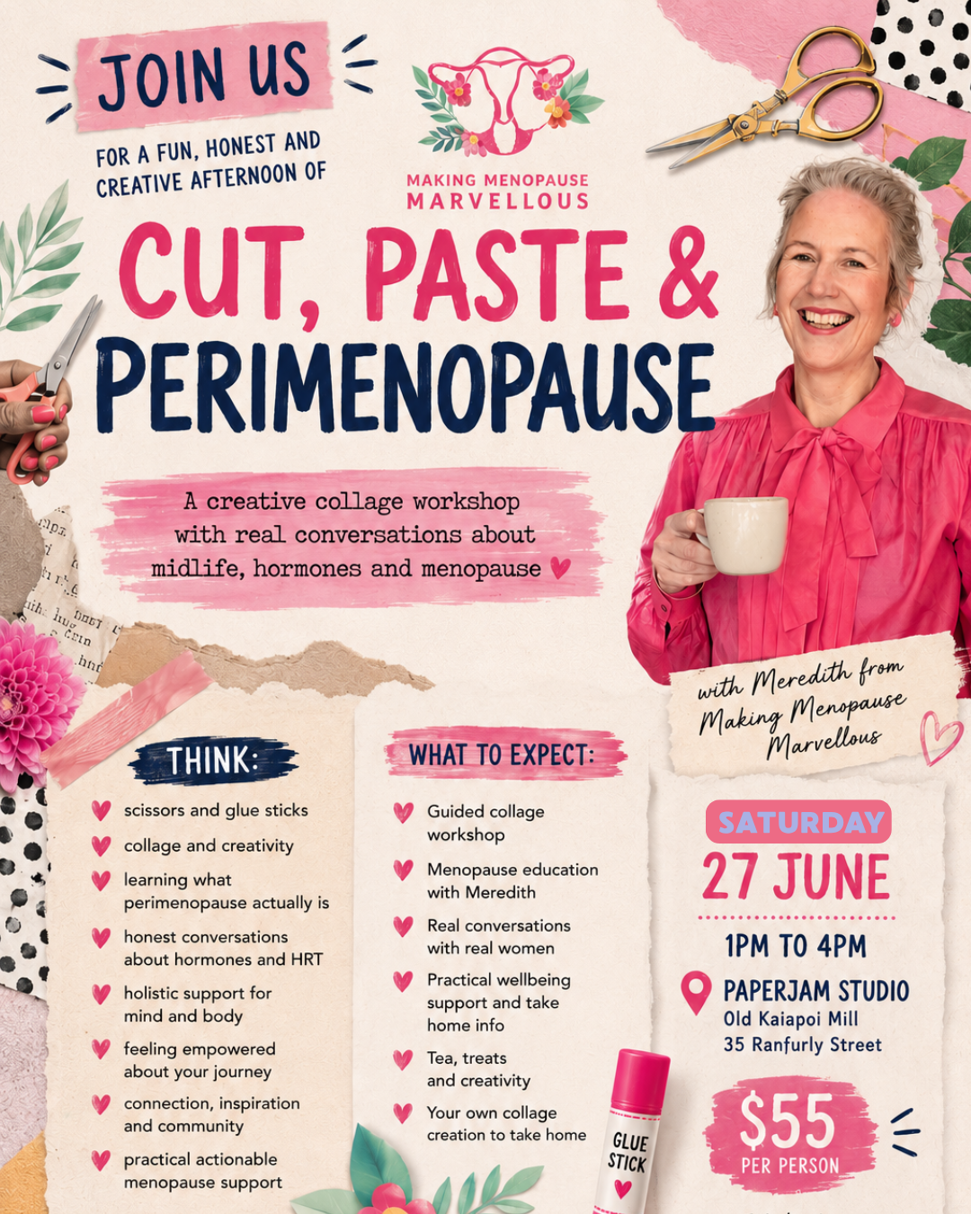 Cut, Paste and Perimenopause